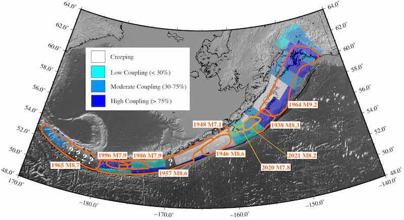 Major 2020 Alaska Quake Triggered Neighboring 2021 Temblor