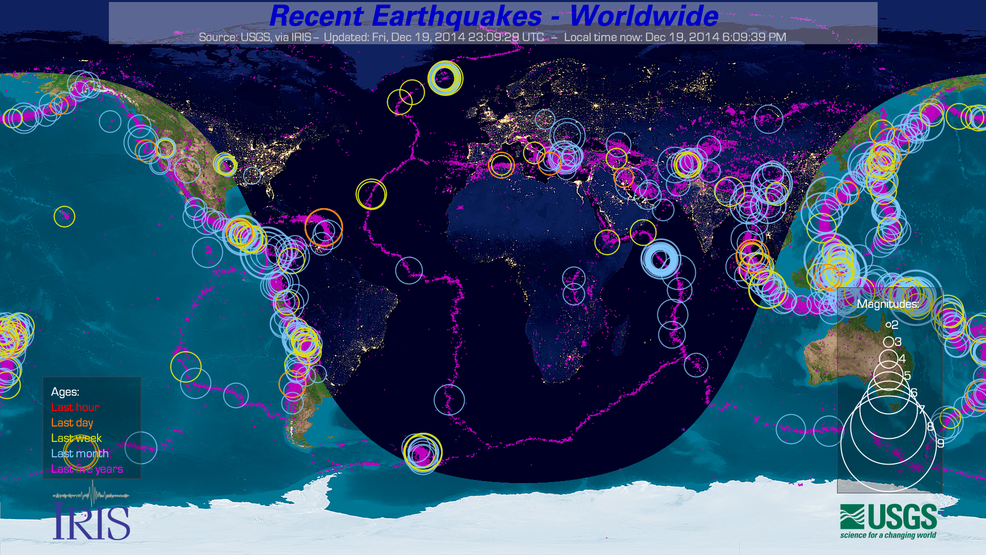 Example Earthquake Channel Installation With Other Content