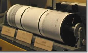Drum seismometer